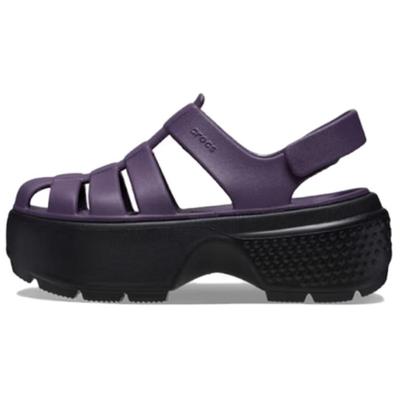 Eva Fashion Comfortable Simple Versatile Roman Sandals Women Sandals Deep-Iris-Purple 209938-5AS