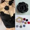 Camellia Corsage Pins Camellia Brooches Camellia Lapel Pins Jewelry Accessories for Sweater Skirts Dresses Decorations
