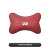 High Quality Leather Car Seat Headrest Ergonomic Neck Pillow For VW R Line Polo Tiguan Touran Golf Passat GTI Jetta Transporter Fx5