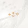 14k Well Cubic Piercing (14k Gold) PI04