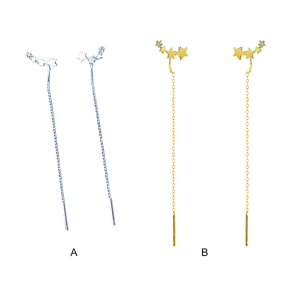 1 Pair Earrings Wedding Ceremony Party Banquet Traveling Rhinestone Drop Earring Ladies Jewelry Decoration Gift