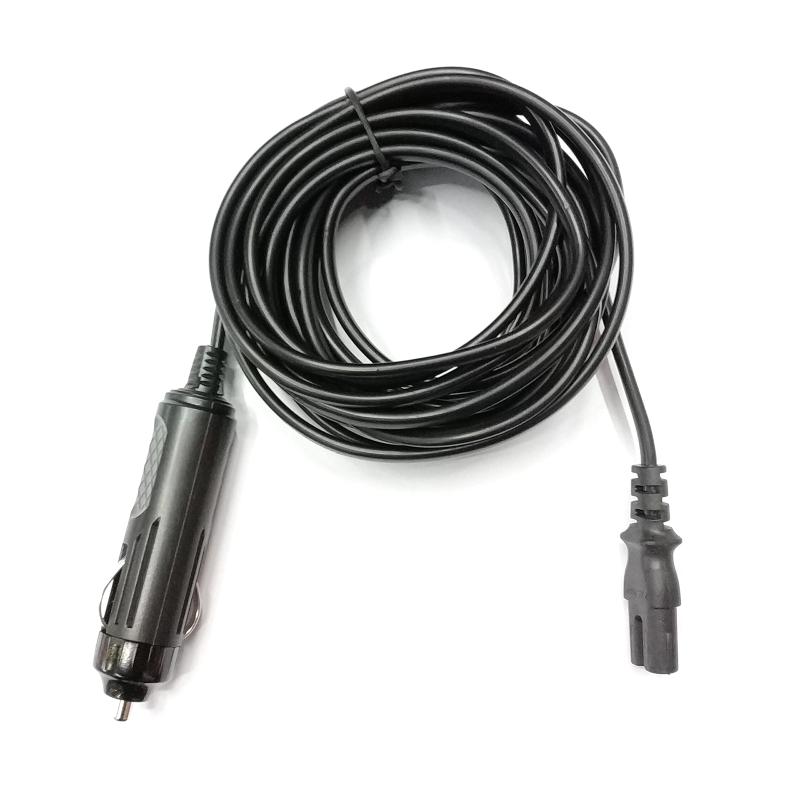 

1.6M 12V 24V Пластиковый материал Электрический ланч-бокс шнур питания Электрический подогреваемый ланч-бокс адаптер шнура питания для использования в автомобиле