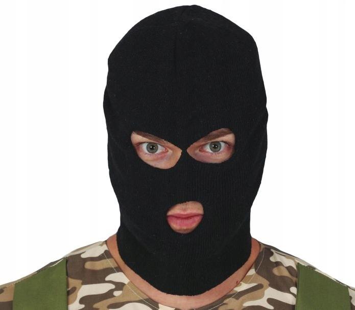 Black Military Balaclava Soldier Commando Thief Ninja Camouflage Bal