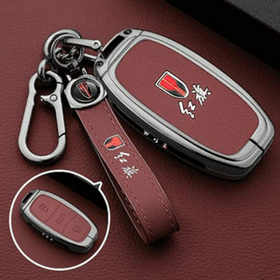Premium Key Cover for 2025 Hongqi H5/HS5, Tiangong 08, H6/H9, Men's EQM5, and HS3 Models