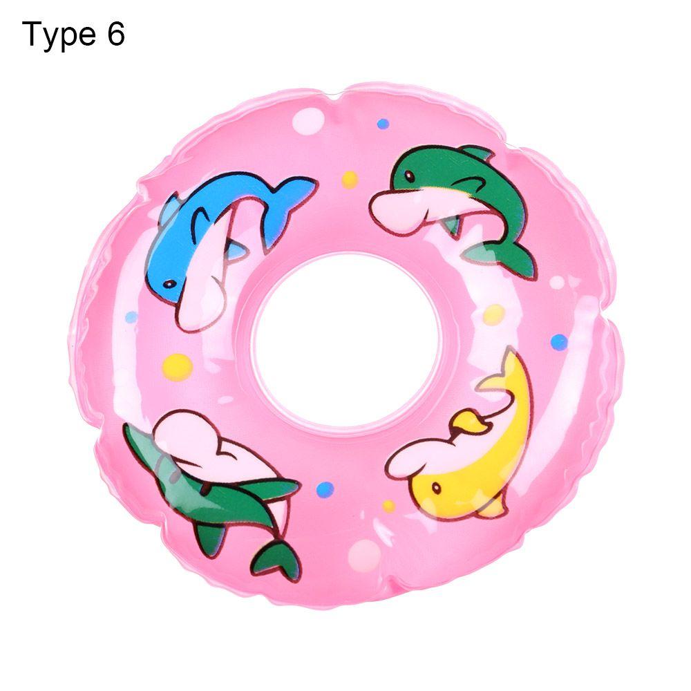 Supplies Dollhouse Accessories Doll Lifebuoy Miniature Swimming Ring Cartoon Animal Toy Lifebelt