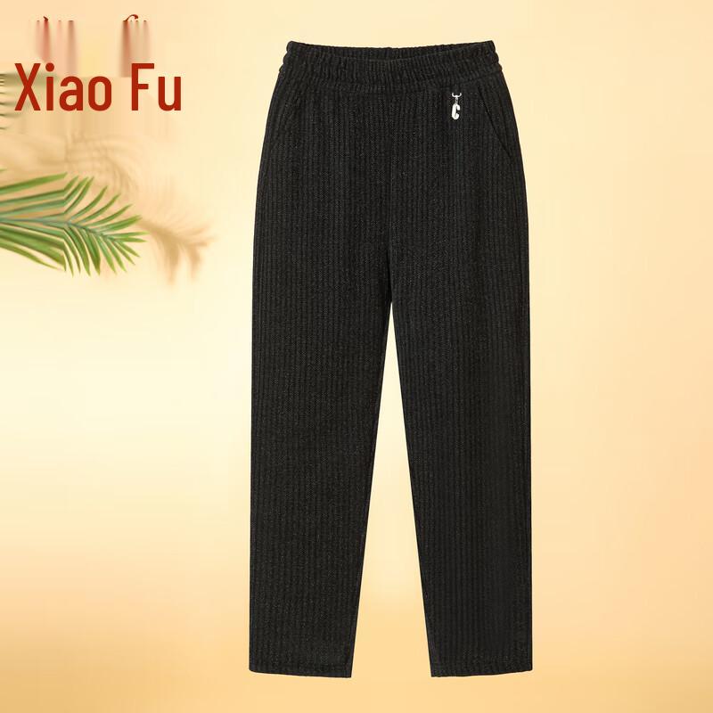 

Xiaofu Women s Winter Fleece-Lined Corduroy Casual Pants 5XL