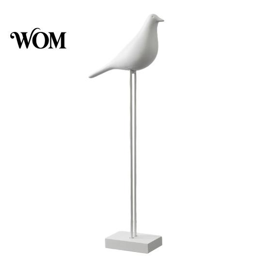 Sophisticated Bedside Table Ornaments Black & White Bird Figurine, Minimalist Modern Art Sculpture for TV Decorative Figurines Shelves Cabinet