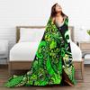 Misfits Green Hell Blankets Fleece Decoration  Multi-function Super Warm Throw Blanket for Sofa Bedroom Bedspreads