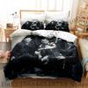 Rammstein Bettwäsche Set Einzelbett Twin Full Queen King Size Bettwäsche Set Erwachsener Kind Schlafzimmer Bettbezug Sets 3D Anime Bettlaken Set