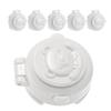 6pcs Safety Washer Child Safety Locks for Car Washing Machine Childproof Button Covers Washer Accessories Hardware