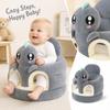 Plush Baby Floor Chair with Design - Support for Infant and Toddler