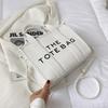 Trendy New Arrival Women's PU Tote Bag with Customizable Logo – Versatile & Fashionable Shoulder Bag
