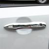 For Toyota bZ4X   2024 Chrome 4PCS Exterior Door Handle Cover Trim