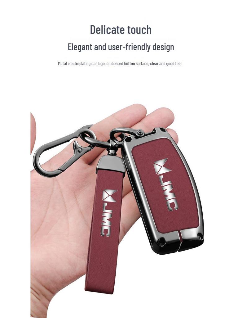 Jiangling Yuhu 7 & 9 Key Case for Fushun 23, Yusheng S350, and Yuhu 17 Car Accessories: Unisex Shell Cover.