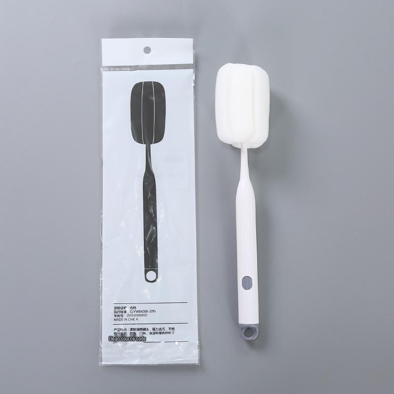 Long Handle Insulated Cup Brush Set for Washing Tea Cups and Milk Bottles