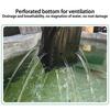 200PCSNursing Growing Bags Pouch Black Plastic Pockets Breathable Garden Cultivation Indoor Outdoor Cultivation Planting Planter