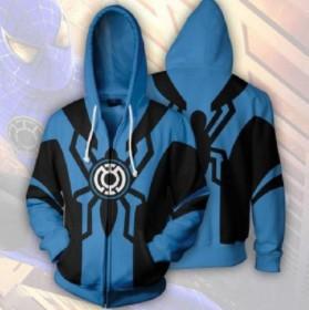 New, animation sweater, steel alchemist, Edward 3D printed sweater zipper cardigan animation periphery