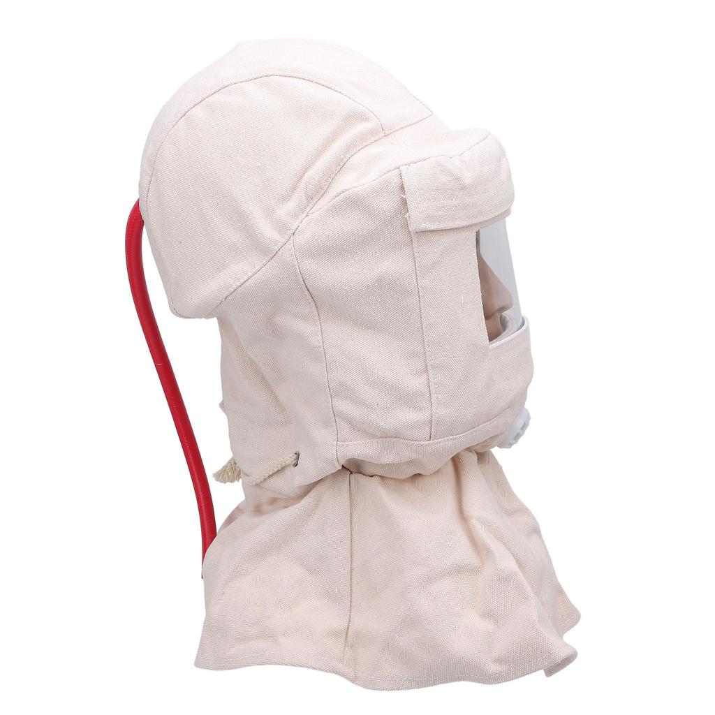 Sandstrahlen Haube Heavy Duty Canvas Staub Proof belüfteten Sandstrahlen Gesicht Abdeckung für Malerei Stein