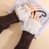 Embroidery Details False Wrist Cuffs Ruffle Lace Fake Cuffs Decorative Detachable Sleeves Cosplay