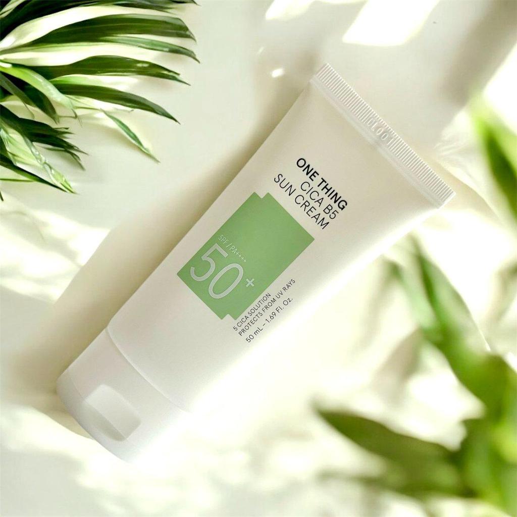 ONE THING Cica B5 Sunscreen Calming Hydrating SPF 50+ PA++++ 50ml