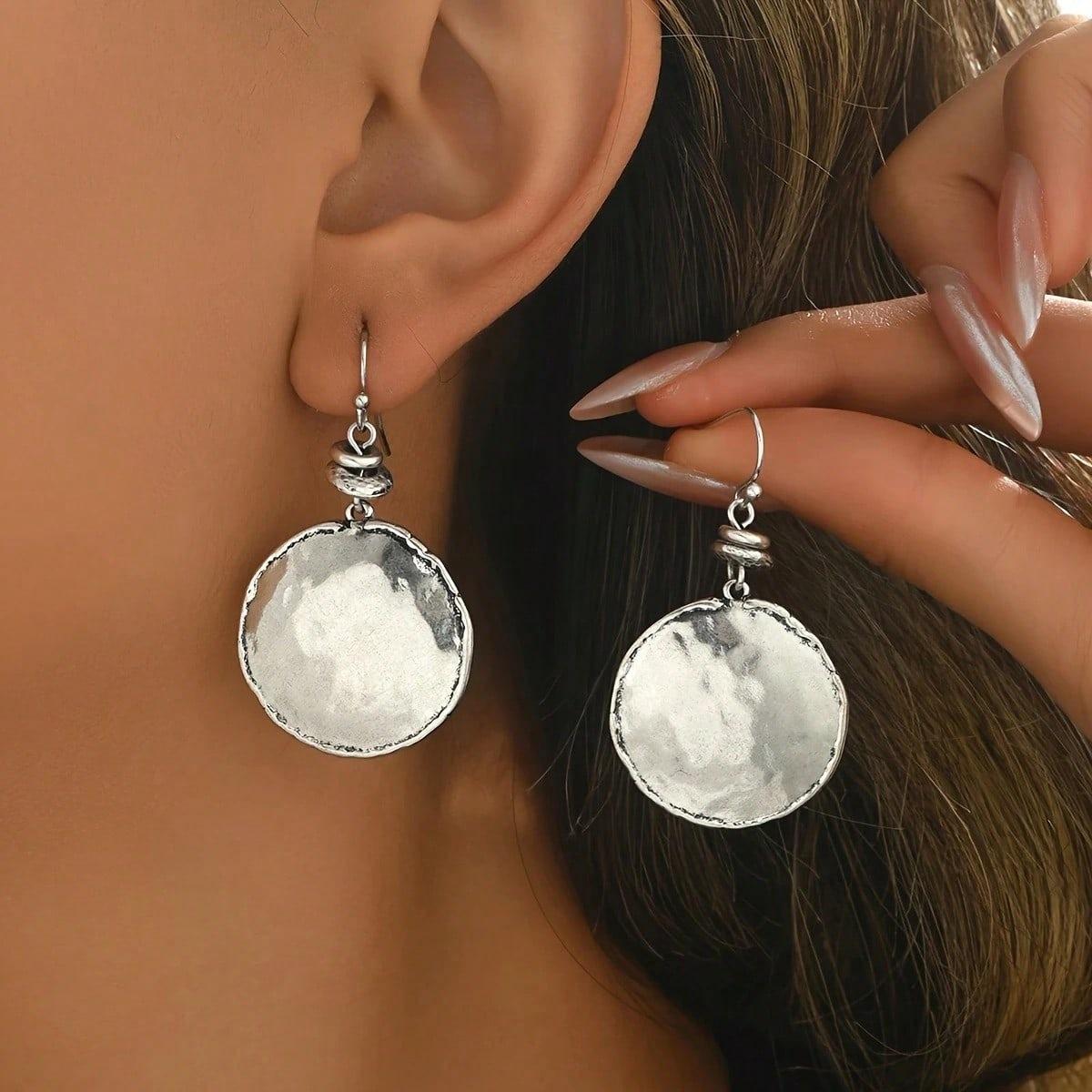 

Модные серьги-подвески для женщин серебряный