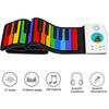 Rechargeable Portable 49-Key Foldable Piano for Beginner Kids