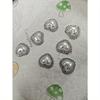Heart-Shaped Rhinestone & Faux Pearl Decor Home Clothing Accessories DIY Jewelry Making Supplies