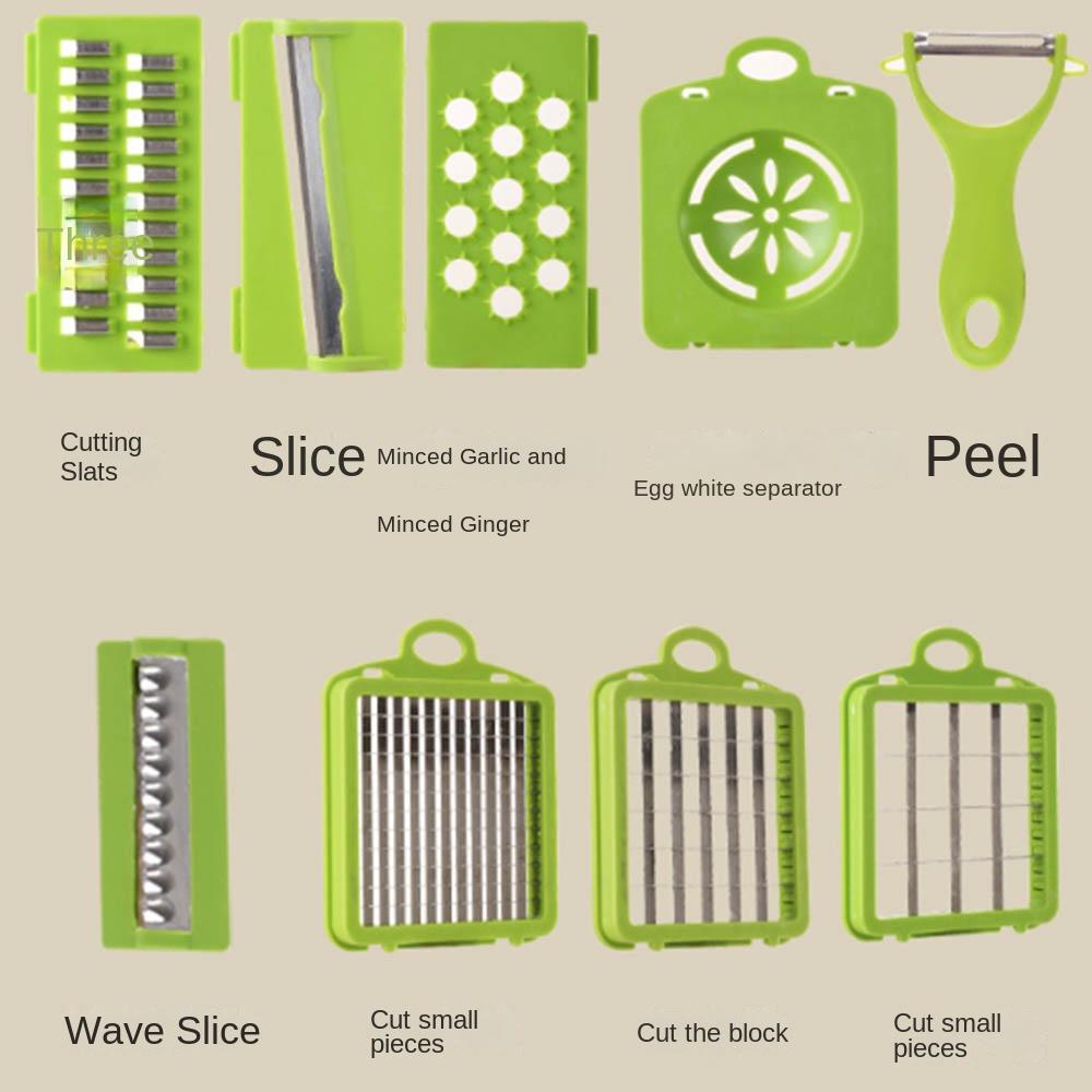 Easy Pour Opening Chopper Vegetable Slicer With Basket Vegetable Cutter  Food Grate