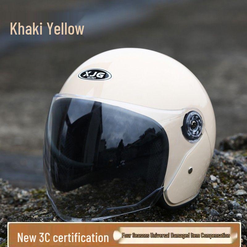 All-Season Unisex Electric Vehicle Motorcycle Helmet - Windproof & Warm