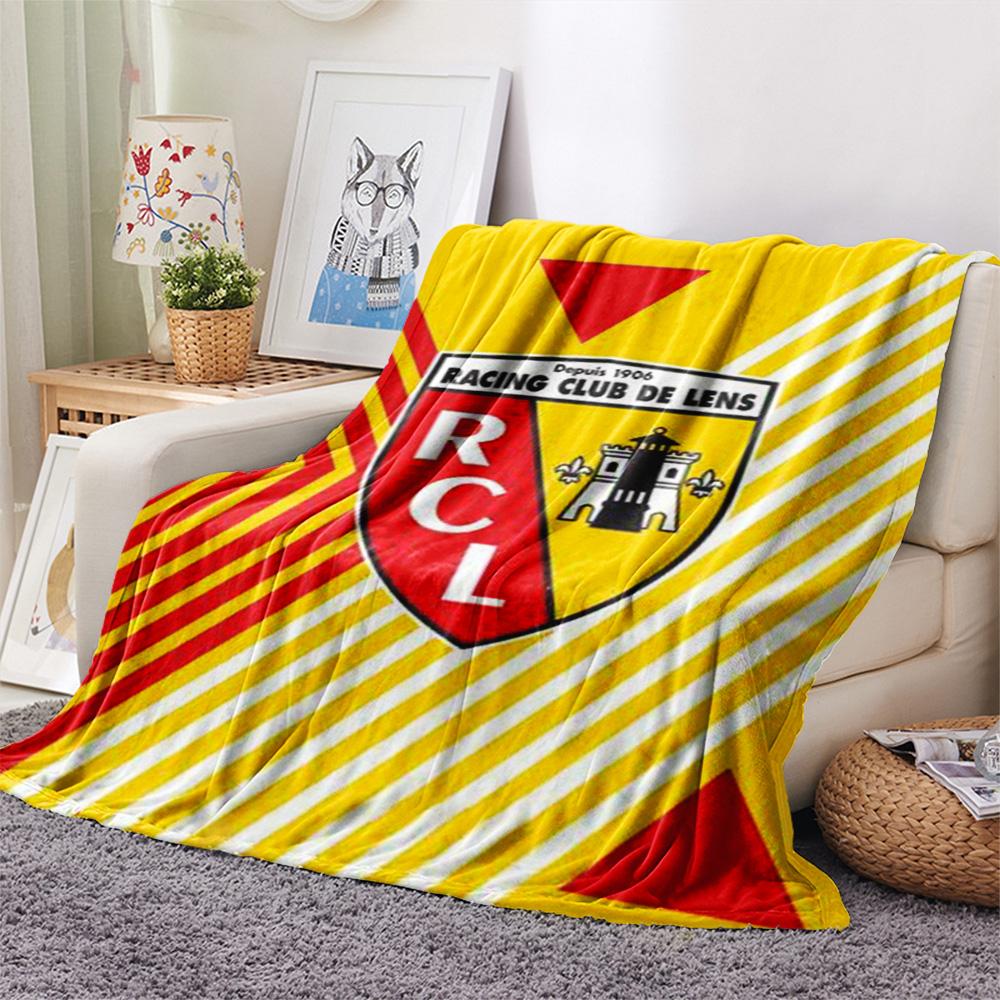 1Pc RC Lens Print Flannel Blanket High Quality Warm Comfortable Cover for All Seasons Perfect for Gifts Home Decor