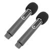 Drahtlose Mikrofone Bluetooth Duales Handheld Schnurloses Dynamisches Mikrofonsystem mit Empfänger für Karaoke