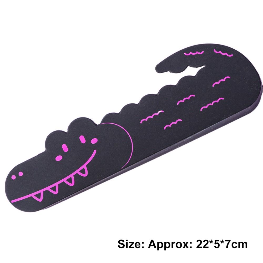 Silicone Pencil Case Cute Crocodile Zipper Penbag Portable Storage Pouch  Students