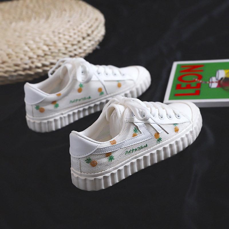 

Breathable canvas shoes women s 2025 summer new versatile mesh net shoes student flat bottom lightweight casual sports shoes 35