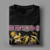 Vintage BBNO$ Vintage Bootleg T-Shirts Herren Rundhals 100% Baumwolle T-Shirts Kurzarm Tees Bedruckte Kleidung
