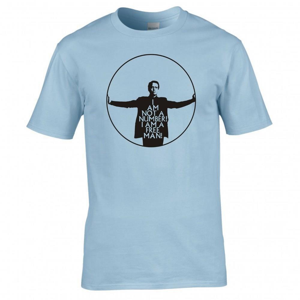 Inspired By The Prisoner I Am Not A Number Tshirt 2XL