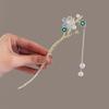 Women's 2026 Spring/Summer Chinese Tassel Alloy Hairpin - Qipao Hair Accessories