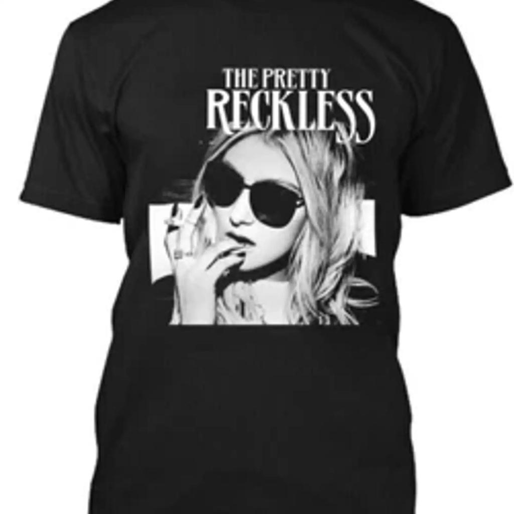 Neu beliebtes The Pretty Reckless Band kurzärmliges schwarzes S 2345XL T Shirt vintage Washed Unisex graphic designer clothes
