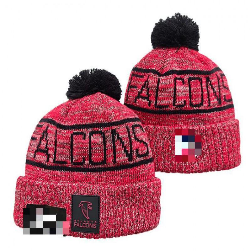 NFL Team Style Knit Beanie Winter Warm Embroidered Fleece Lined Hat Men Women