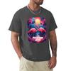 Flamingo Pink T-Shirt Graphic Tee Shirt Funnys Men Clothes