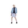 Uniqlo X JW Anderson Collaboration SS23 Spring Summer Series Casual Loose Color Block Design Sports Ribbed Long Sleeve Jacket Women jackets 458639-61