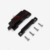 Black Color Sliding Window Sash Locks Zinc Alloy Crescent Design Security Sash Locks Anti-Rust Wear Resistant Cam Lock