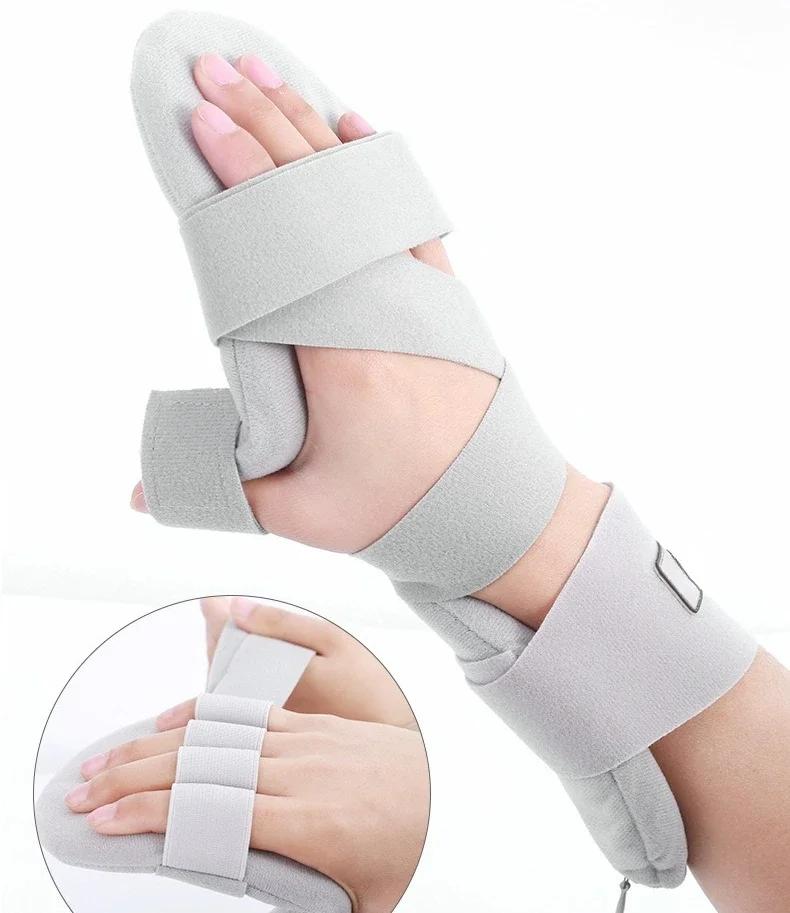 Stroke Hand Brace Support Adjustable Finger Night Hand Splint Support Orthopedic Wrist Rest Arthritis Tendonitis Rehabilitation