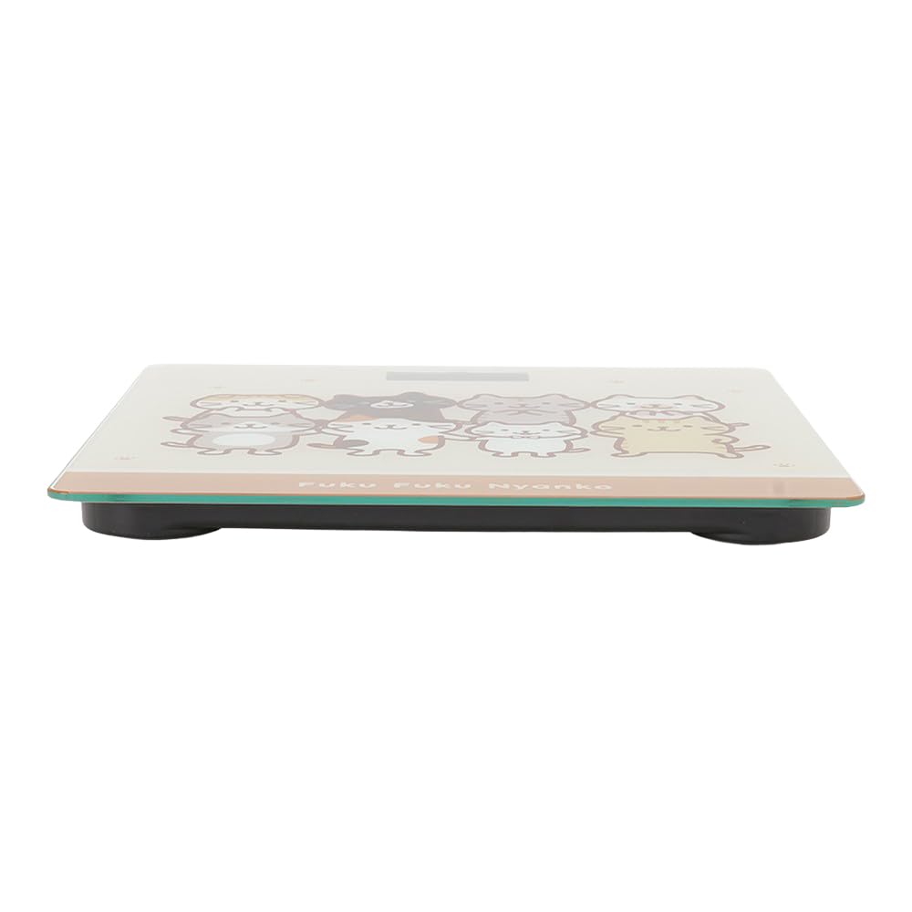Digital Health Automatic Simply Step Stylish and Cute Room Temperature Auto Reinforced Safety Cat Design by Hapins Scale, Power-On/Off, On, Design,