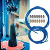 3D Printer PTFE Tube PC4‑M6 PC4‑M10 Pneumatic Connectors for Creality Ender 3