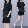 Summer Casual Two-piece Fashionable Loose Slim Shorts Western Style Suit for Women
