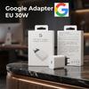 Google 30-ватний USB-C адаптер живлення (EU Plug) - Швидка зарядка для пристроїв Pixel