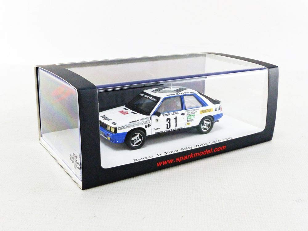 Spark Renault 11 Turbo 1985 Monte Carlo Rally Class Winner 1/43 #31 A.Oreille/S.Oreille