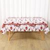 Horror Happy Halloween Tablecloth Bloody Handprint Plastic Table Cover 2026 Festival Halloween Party Table Decoration Supplies