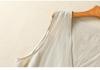 Women's Summer Simple V-neck Cotton Linen Vest Outerwear