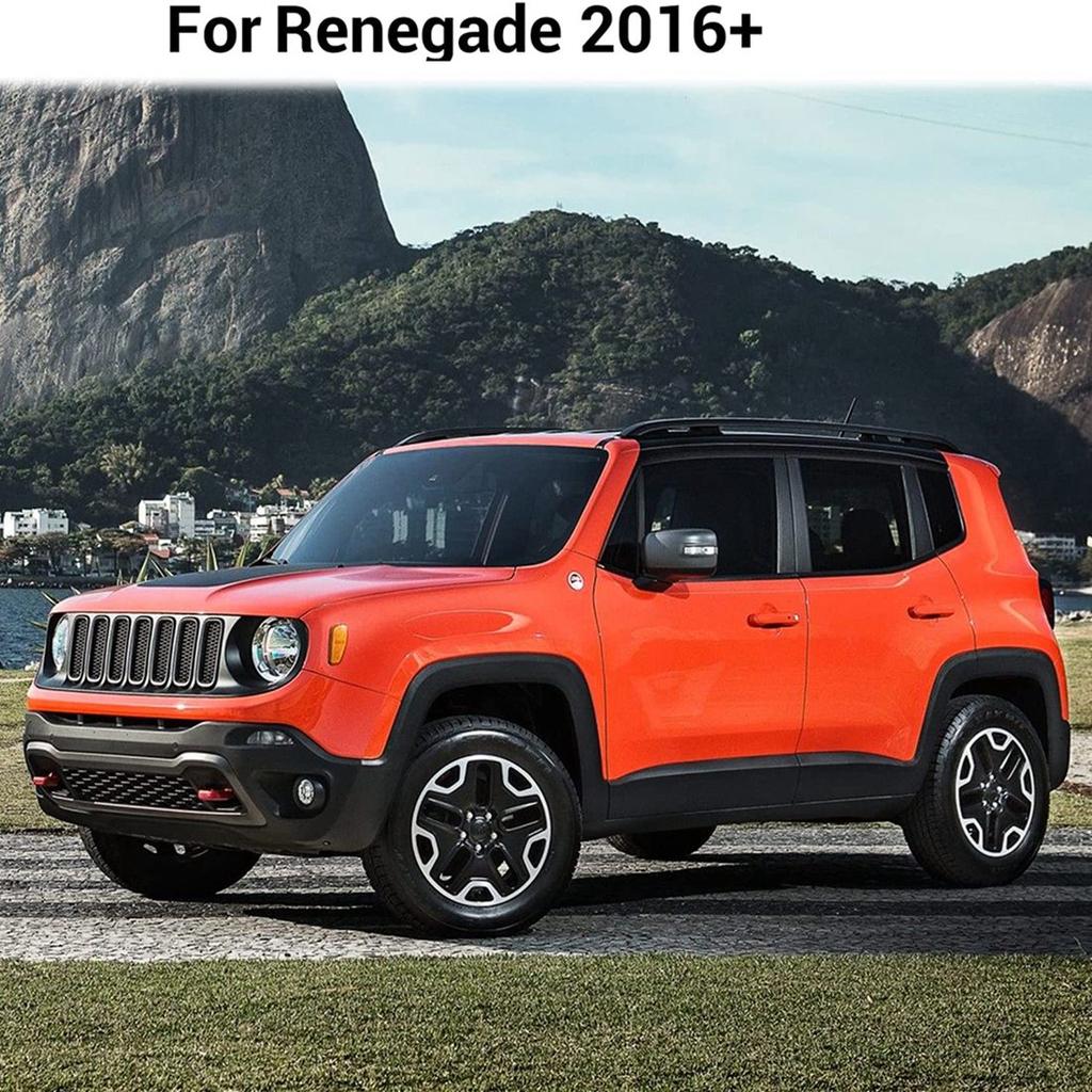 Bakljus Lampöverdrag Persienner ABS Bakre Bakljusskydd för Jeep Renegade 2016 2017 2018 , Svart
